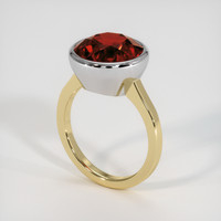 8.50 Ct. Gemstone Ring, 14K White & Yellow 2