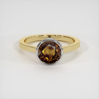 1.83 Ct. Gemstone Ring, 14K White & Yellow 1
