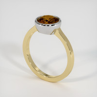 1.83 Ct. Gemstone Ring, 14K White & Yellow 2