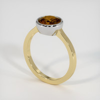 1.83 Ct. Gemstone Ring, 18K White & Yellow 2