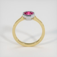 0.81 Ct. Gemstone Ring, 18K White & Yellow 3