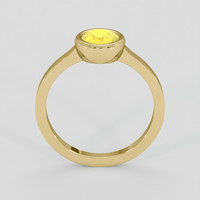 1.11 Ct. Yellow Sapphire Ring, 10K Yellow Gold 3