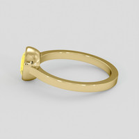 1.11 Ct. Yellow Sapphire Ring, 10K Yellow Gold 4