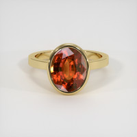 5.16 Ct. Gemstone Ring, 14K Yellow Gold 1