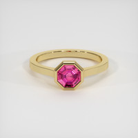 0.81 Ct. Gemstone Ring, 14K Yellow Gold 1