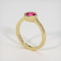 0.81 Ct. Gemstone Ring, 14K Yellow Gold 2