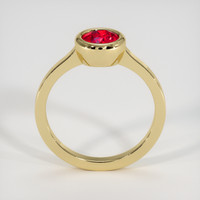 1.07 Ct. Ruby Ring, 14K Yellow Gold 3