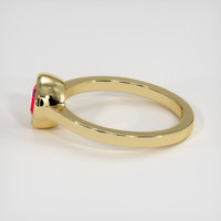 1.07 Ct. Ruby Ring, 14K Yellow Gold 4