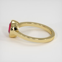 1.55 Ct. Ruby Ring, 14K Yellow Gold 4