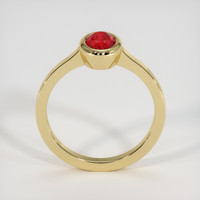 1.02 Ct. Ruby Ring, 14K Yellow Gold 3