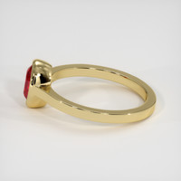 1.02 Ct. Ruby Ring, 14K Yellow Gold 4