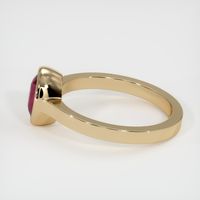 0.97 Ct. Ruby Ring, 14K Yellow Gold 4