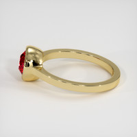 1.56 Ct. Ruby Ring, 14K Yellow Gold 4