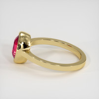 2.03 Ct. Ruby Ring, 14K Yellow Gold 4