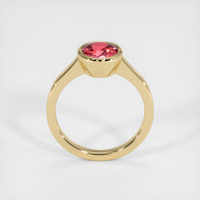 2.04 Ct. Sapphire Ring, 14K Yellow Gold 3