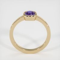 0.66 Ct. Sapphire Ring, 14K Yellow Gold 3