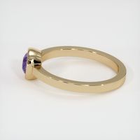 0.66 Ct. Sapphire Ring, 14K Yellow Gold 4