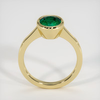 1.61 Ct. Emerald Ring, 18K Yellow Gold 3