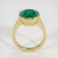 Emerald Ring 4.66 Ct. 18K Yellow Gold Preview