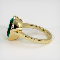 Emerald Ring 4.66 Ct. 18K Yellow Gold Preview