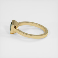 1.36 Ct. Bi Color Sapphire Ring, 18K Yellow Gold 4