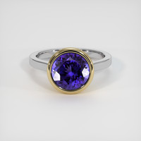 3.51 Ct. Gemstone Ring, 14K Yellow & White 1