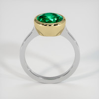 2.60 Ct. Emerald Ring, 18K Yellow & White 3