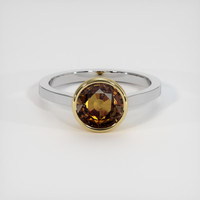 1.83 Ct. Gemstone Ring, 18K Yellow & White 1