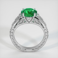 2.34 Ct. Emerald Ring, Platinum 950 3