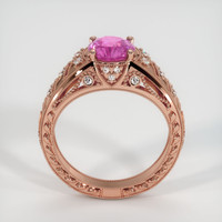 1.72 Ct. Pink Sapphire Ring, 14K Rose Gold 3
