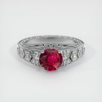 Ruby Ring 1.21 Ct. 14K White Gold Preview