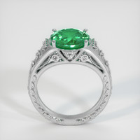2.95 Ct. Emerald Ring, 18K White Gold 3