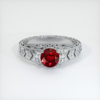 Ruby Ring 1.08 Ct., 18K White Gold Preview