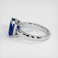 3.87 Ct. Sapphire Ring, Platinum 950 4