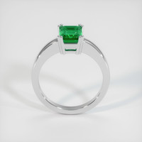 1.51 Ct. Emerald Ring, Platinum 950 3