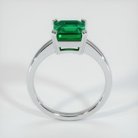 3.26 Ct. Emerald  Ring - Platinum 950