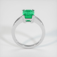 2.63 Ct. Emerald Ring, Platinum 950 3