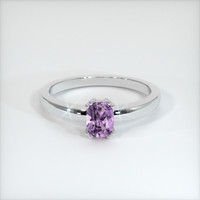 0.68 Ct. Sapphire Ring, Platinum 950 1