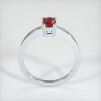 0.94 Ct. Ruby Ring, 10K White Gold 3