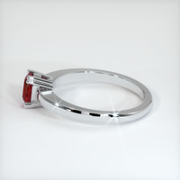 0.94 Ct. Ruby Ring, 10K White Gold 4