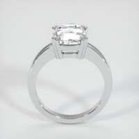 2.75 Ct. White Sapphire Ring, 10K White Gold 3