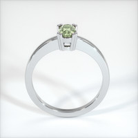 0.80 Ct. Green Sapphire Ring, 10K White Gold 3