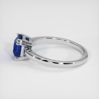 1.57 Ct. Sapphire Ring, 14K White Gold 4