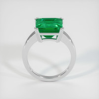 4.95 Ct. Emerald Ring, 18K White Gold 3