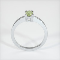 0.90 Ct. Sapphire Ring, 18K White Gold 3