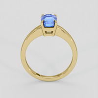 1.52 Ct. Blue Sapphire Ring, 10K Yellow Gold 3