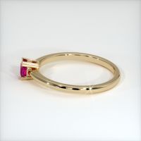 0.80 Ct. Ruby Ring, 14K Yellow Gold 4