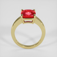 5.04 Ct. Ruby Ring, 14K Yellow Gold 3