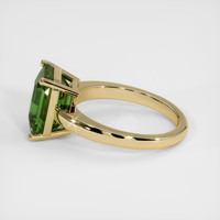 5.05 Ct. Green Sapphire Ring, 14K Yellow Gold 4