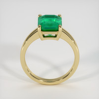 1.76 Ct. Emerald Ring, 18K Yellow Gold 3